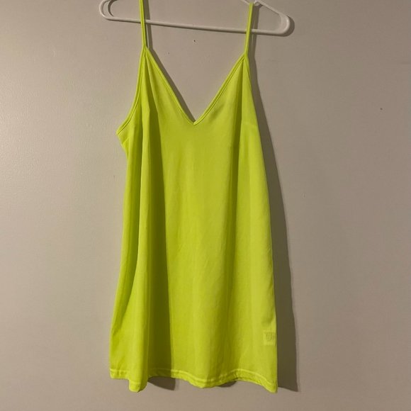 Shein Fluorescent Green/Yellow Tank top size L *182 - Picture 1 of 4
